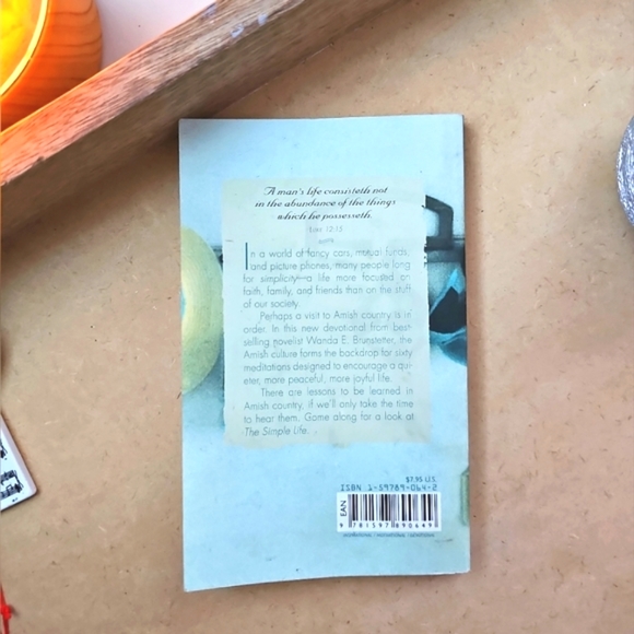 The Simple Life: Devotional Thoughts from Amish Country, Wanda E. Brunstetter - Picture 2 of 6